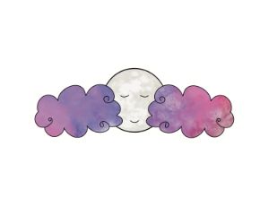 Space clouds, sleeping moon - Miscellaneous