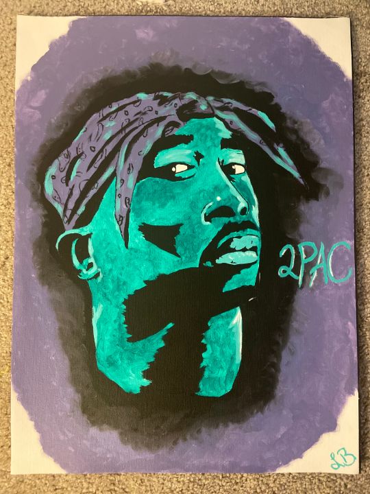 2Pac - Undeniable Talent - Paintings & Prints, People & Figures ...
