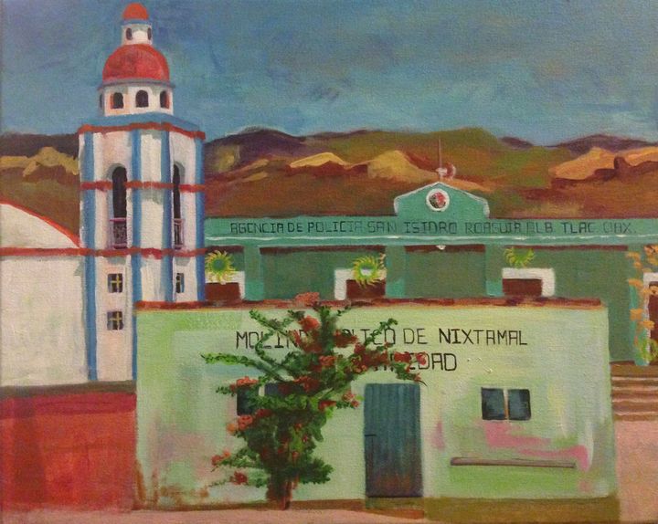 San Isidro Roaguia - Kristen Kyle - Paintings & Prints, Ethnic