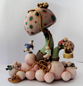 mushroom workers - artZahide