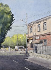 At the corner - Andrew Lucas