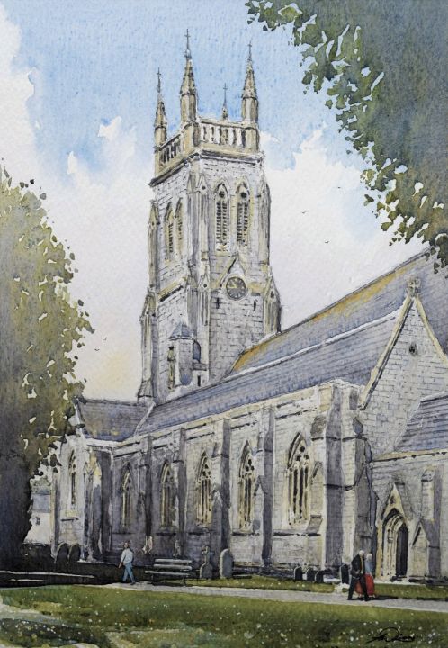 St Mary's parish church, Torquay. - Andrew Lucas
