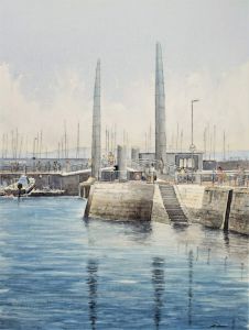 The harbour bridge, Torquay, Devon - Andrew Lucas