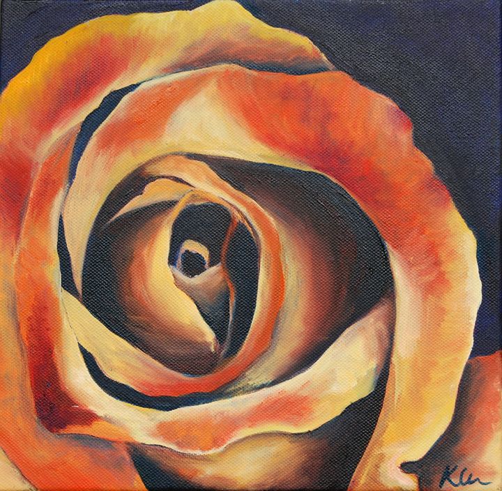 Autumnal Rose - Kathryn Clifford
