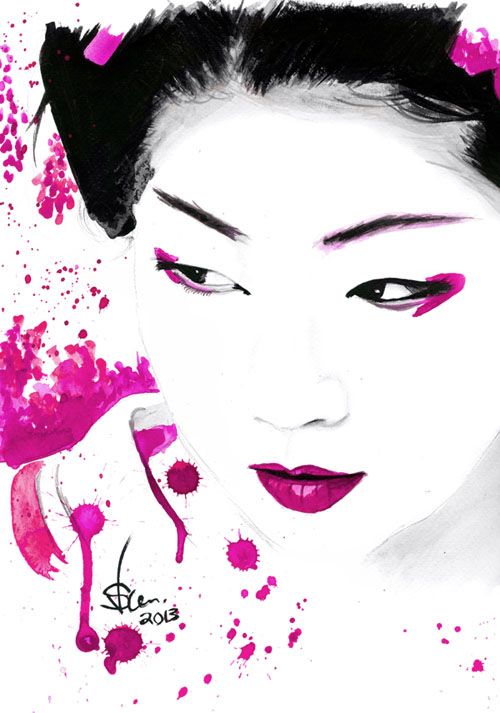 Geisha - Blossom - Yuffiees Corner