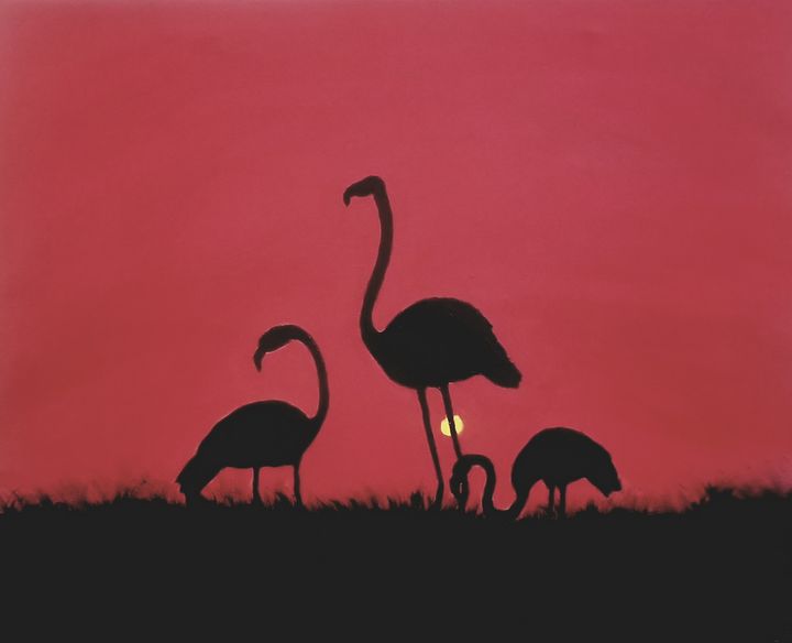 flamingo-yeabsira-paintings-prints-animals-birds-fish-other