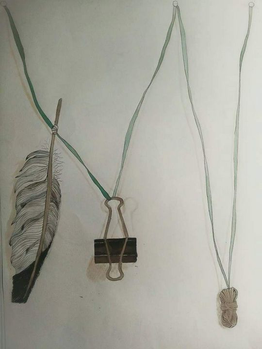 Hanging objects - MalinRobertsArt - Paintings & Prints, Still Life ...