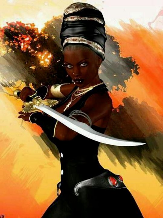 african warrior queen