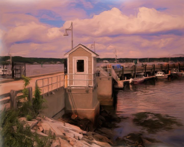 Impressions - Maine Harbor - Cantor Photography