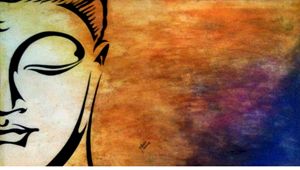 Buddha painting