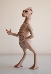Sculpture of alien from Erian Race. - Ivan Grodzensky