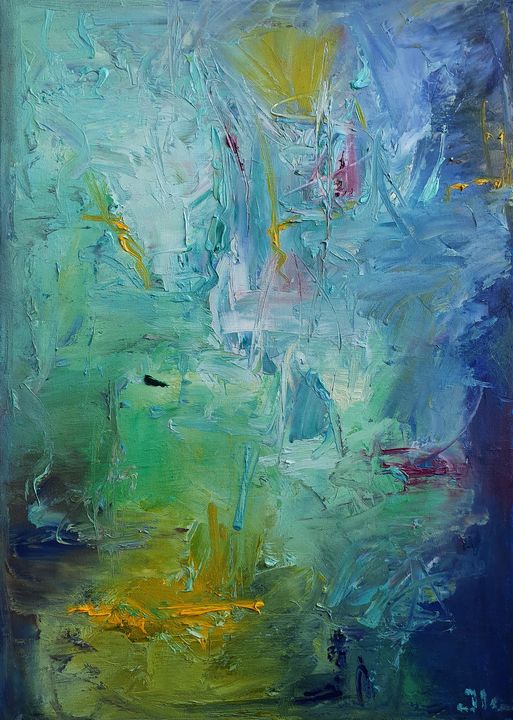 ASCENSION - Ilaria Ratti Salvioni - Paintings & Prints, Abstract, Color ...