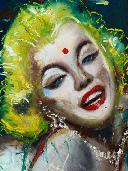 Marilyn Monroe NUDE SEXY Quote - MARILYN MONROE ART - Paintings & Prints,  People & Figures, Celebrity, Actresses - ArtPal