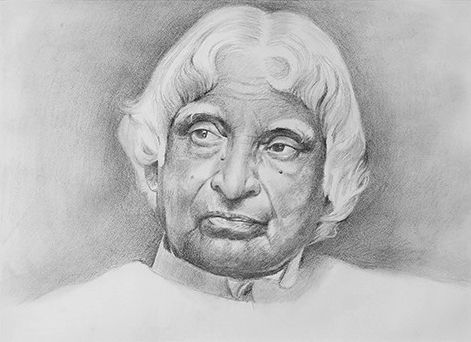 How To Shade A Face | APJ ABDUL KALAM DRAWING | Shading tutorial for  beginners | Sanju Arts | - YouTube