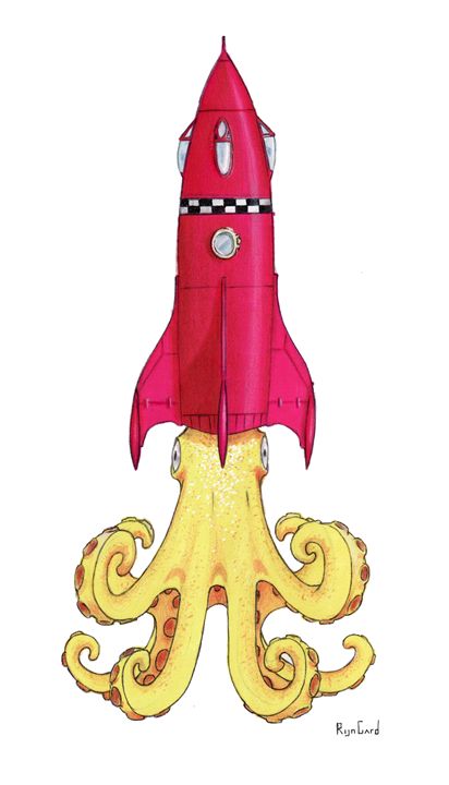 "Rocket Squid" - Rijn Gard
