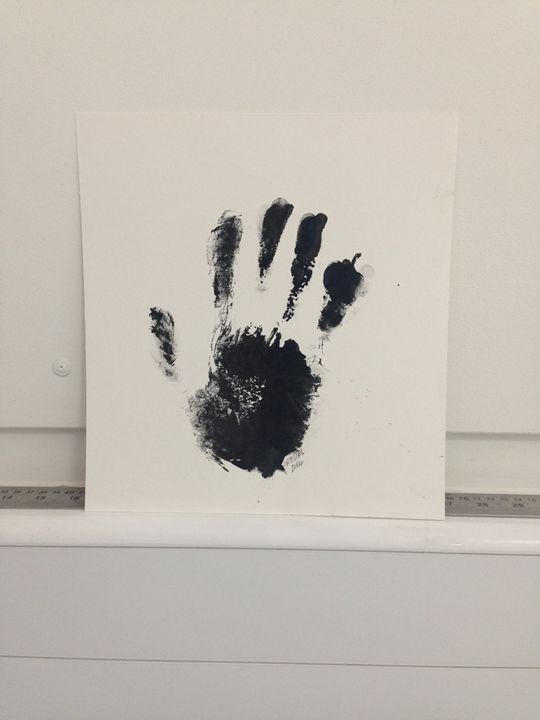 Handprint code - ARTISTRL - Paintings & Prints, Abstract, Figurative ...