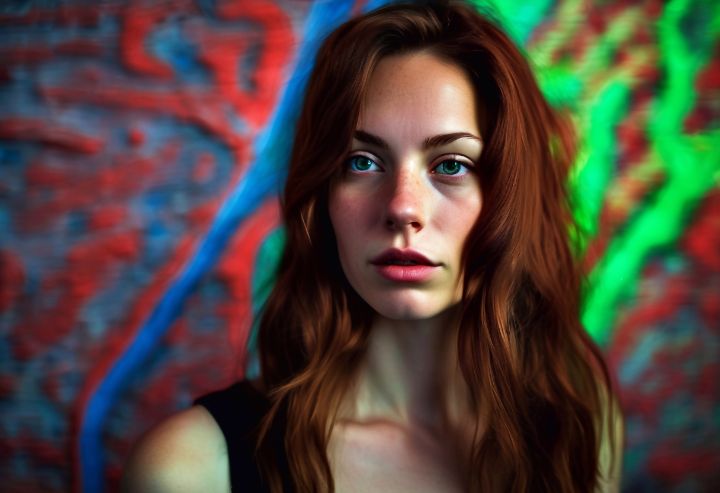 Shot in colors - Computer generated Mat - Digital Art & AI, People ...