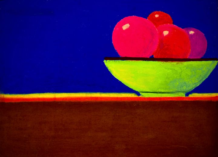 They are tomatoes not oranges lol derek ian kemp paintings