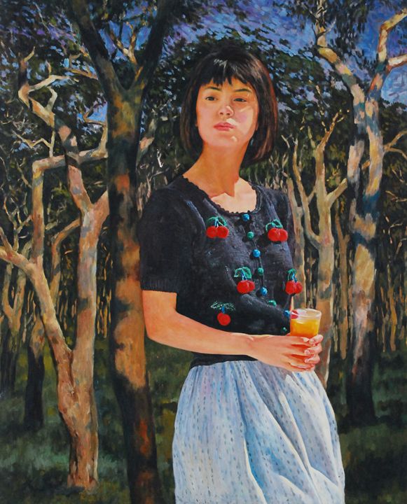 Looking back GXL's paintings Paintings & Prints, People & Figures