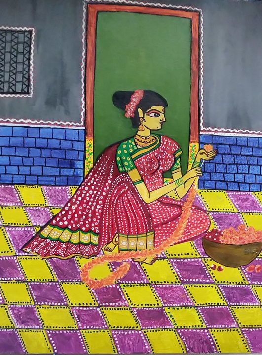 south indian culture paintings