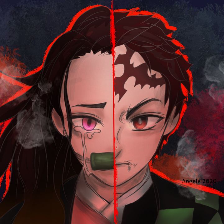 Nezuko fan art - Anime Fan Girl