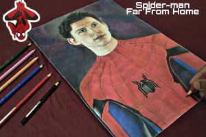 Spider-man Drawing (Tom Holland