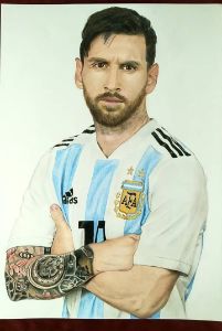 Lionel Messi Drawing