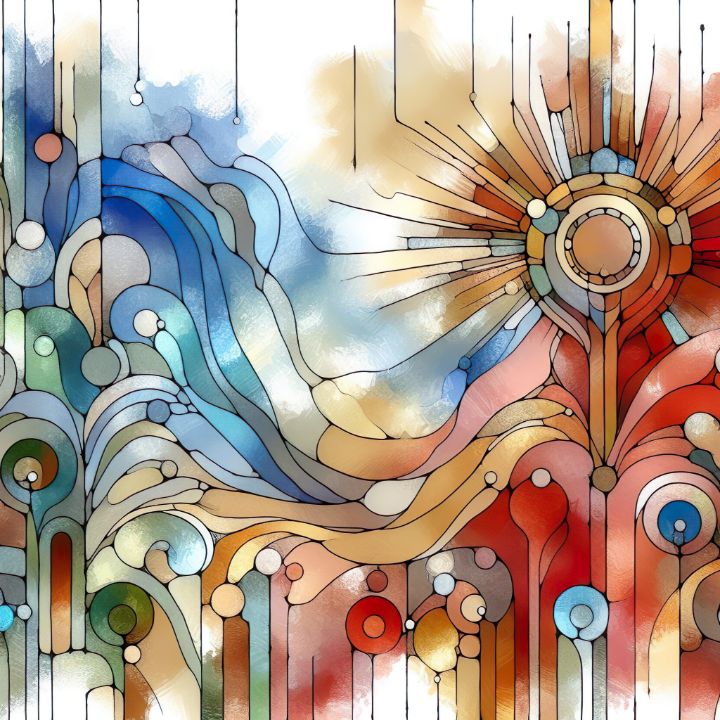 Dreams of Radiance - Colour Wonder - Digital Art & AI, Abstract ...