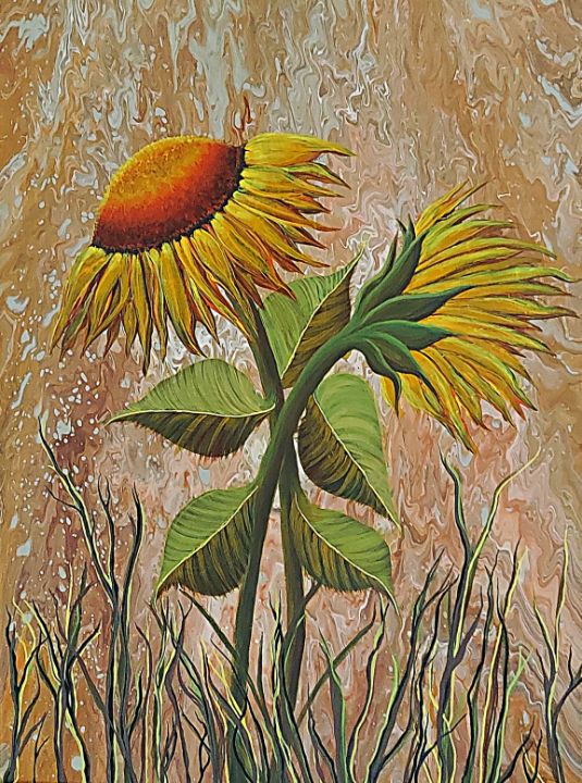 Sun Flowers - CAC Carmell  Art Company