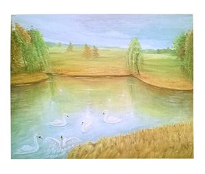 The swan lake