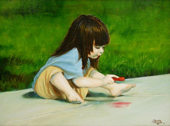 Steven Riggs The Artist - Steven Riggs Gallery - Paintings & Prints, People ...