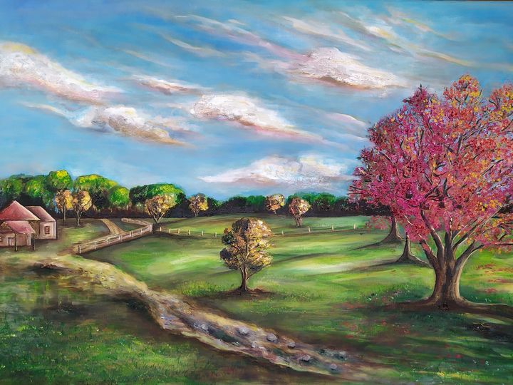 countryside landscape paintings