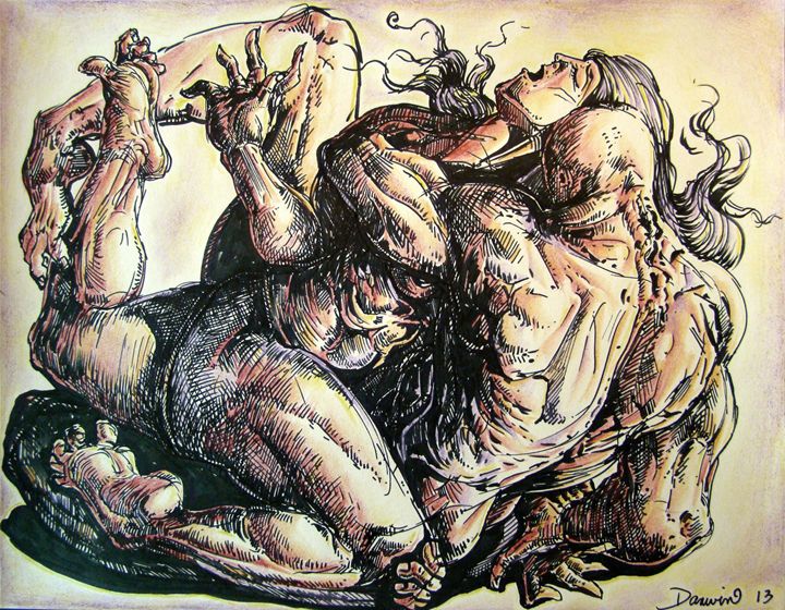 The unconditional Ecstasy - Darwin Leon Fine Art