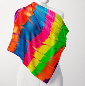 Art scarf "Accordion"