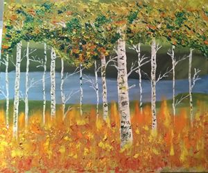 autum pines