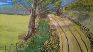 dorsetshire lane in spring