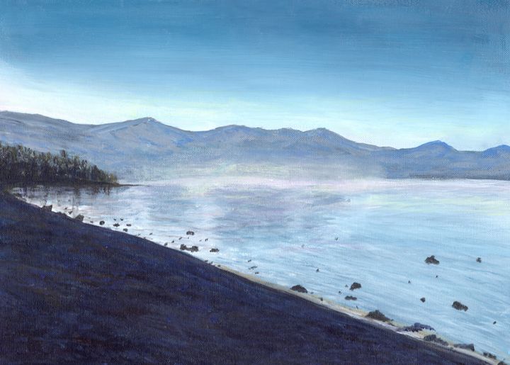 Mountain Lake - Cheryl Kanuck Fine Art