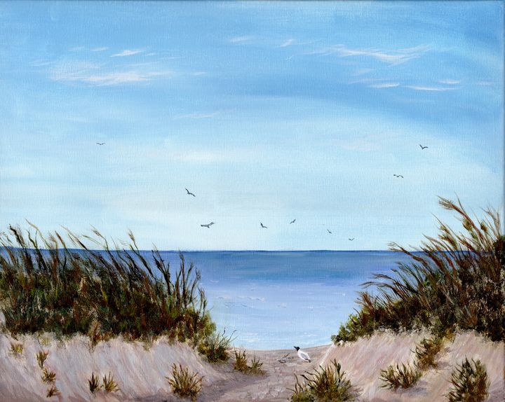 Gentle Beach - Cheryl Kanuck Fine Art