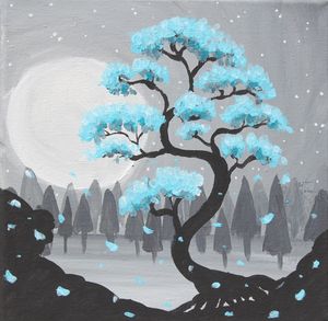 Midnight Garden (Blue)