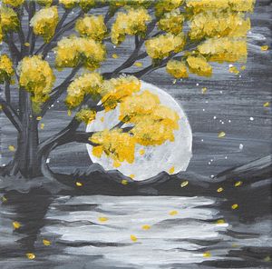 Midnight Garden (Yellow)