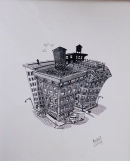 Old New York City Buildings - Mike Grey