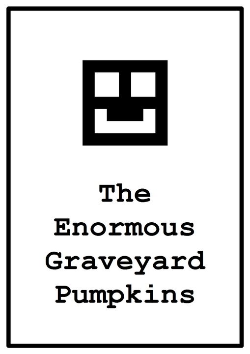 1 the enormous graveyard pumpkins - The Tricycle Moon