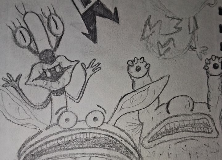 Aaahh!! Real monsters - #happyomalley - Drawings & Illustration, Childrens  Art, TV Shows & Movies - ArtPal