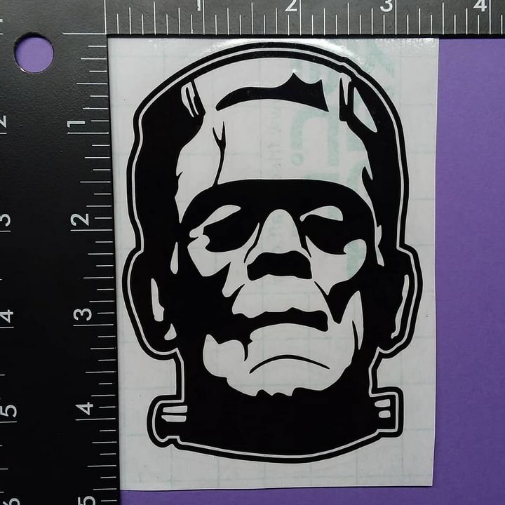 Frankenstein sticker - #happyomalley