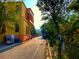 Turkish small street, print