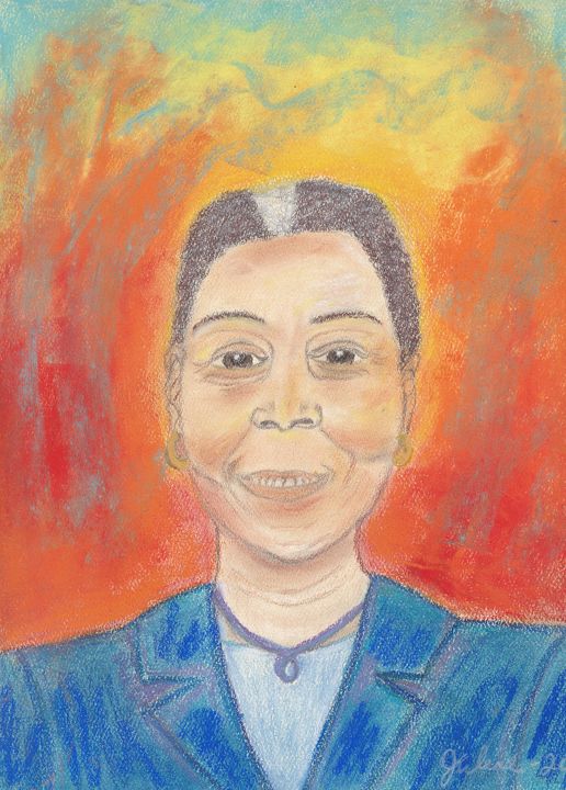Pastel Painting of Ursula Burns - Julene Allen