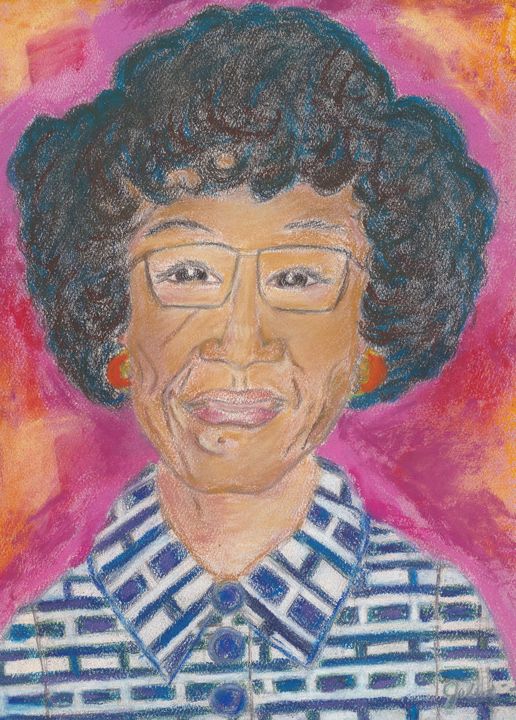 Patel Painting of Shirley Chisholm - Julene Allen