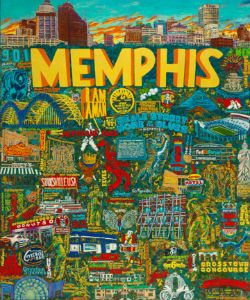 Memphis Fine Art Poster