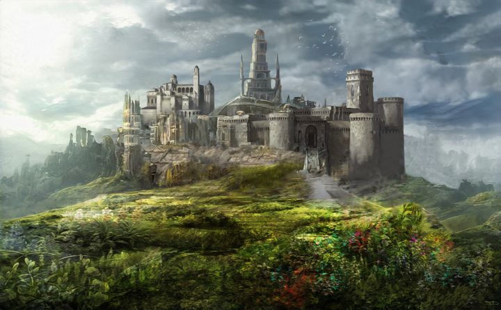 The Family Castle - ID Artcraft - Digital Art, Fantasy & Mythology,  Magical, Castles - ArtPal
