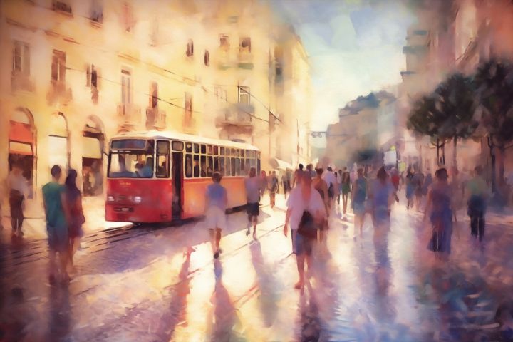 Agil: Shades of Color - Digital Art & AI